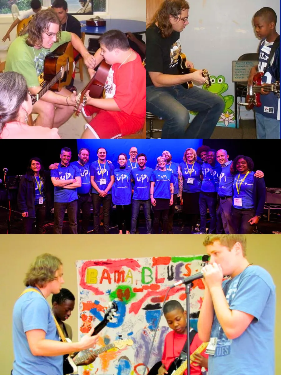 Ben Joseph teaching music students around the world